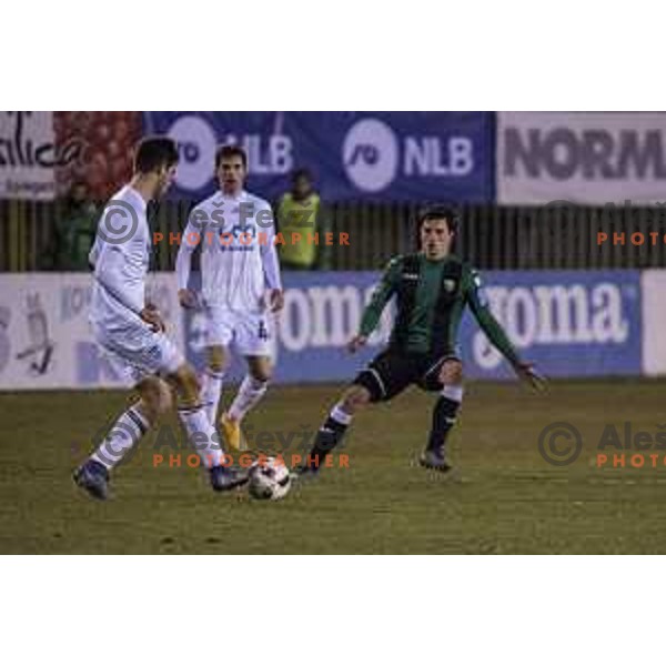 NK Rudar’s Stjepan Babic (12) in action during Prva liga Telekom Slovenije 2016-2017 football match between Rudar and Krsko in Velenje, on November 30th, 2016