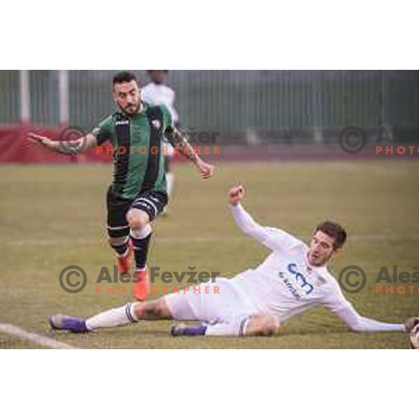 NK Rudar’s Mitja Lotric (11) in action during Prva liga Telekom Slovenije 2016-2017 football match between Rudar and Krsko in Velenje, on November 30th , 2016