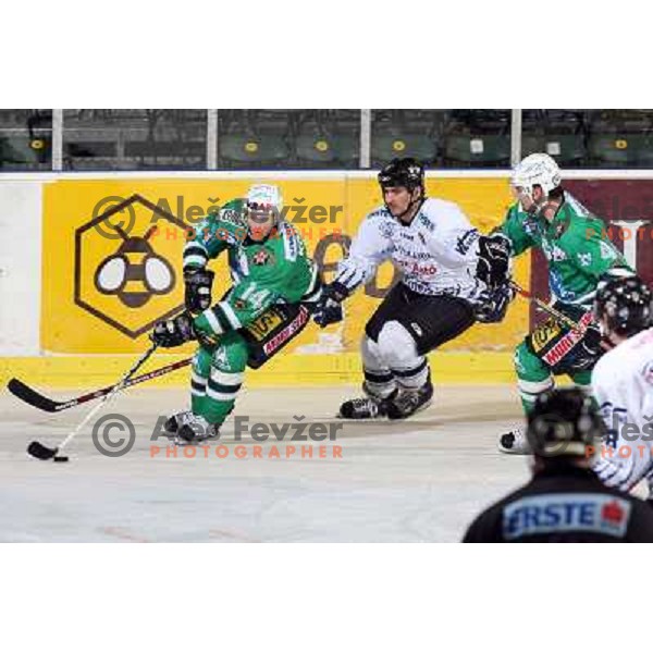 Kontrec at ice hockey match ZM Olimpija- Alba Volan in EBEL League, played in Ljubljana 19.10.2007.Photo by Ales Fevzer 