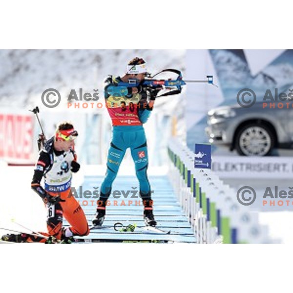 competes at Men\'s 10 km Sprint during IBU World Cup 2016/2017 Pokljuka, Slovenia on December 9, 0216