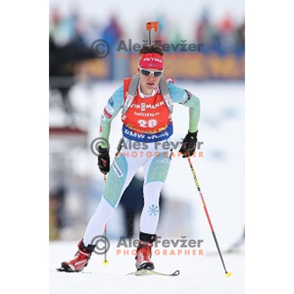 Teja Gregorin (SLO) competes at Women\'s 7,5 km Sprint during IBU World Cup 2016/2017 Pokljuka, Slovenia on December 9, 0216
