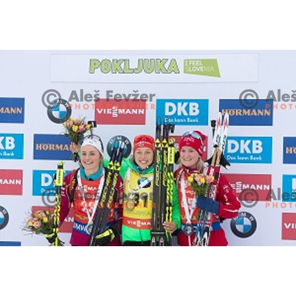 at Women\'s 7,5 km Sprint during IBU World Cup 2016/2017 Pokljuka, Slovenia on December 9, 0216