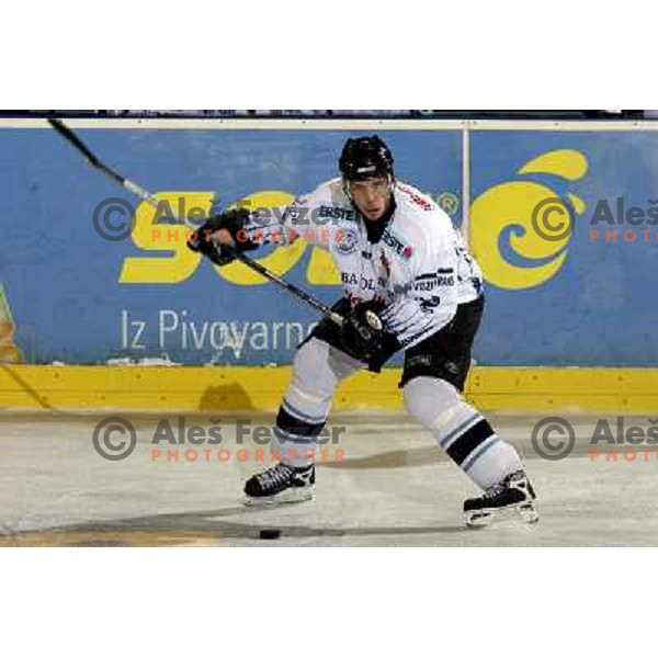 Gosselin at ice hockey match ZM Olimpija- Alba Volan in EBEL League, played in Ljubljana 19.10.2007.ZM Olimpija won 2:0.Photo by Ales Fevzer 