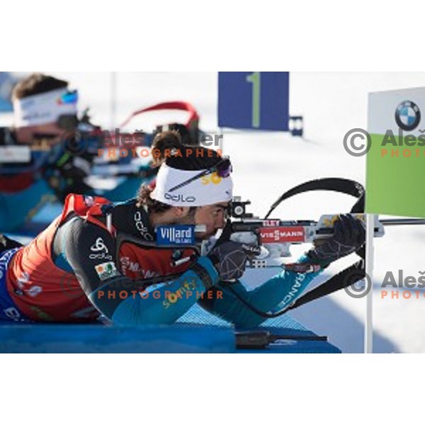 competes at Men\'s 12.5km Pursuit during IBU World Cup 2016/2017 Pokljuka, Slovenia on December 10, 0216
