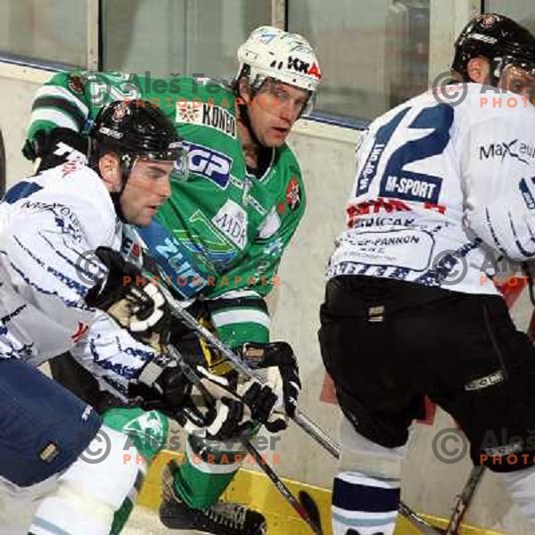 Kuznik at ice hockey match ZM Olimpija- Alba Volan in EBEL League, played in Ljubljana 19.10.2007.ZM Olimpija won 2:0.Photo by Ales Fevzer 