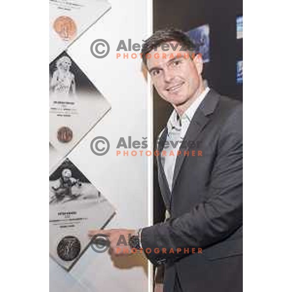 Peter Kauzer at Reception for Slovenian medalists of Rio 2016 Olympic games in Slovenian Olympic Centre in BTC, Ljubljana on December 13, 2016