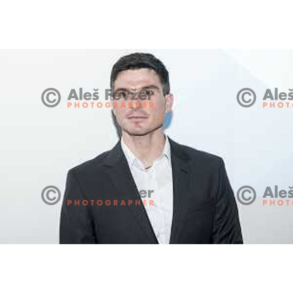 Peter Kauzer at Reception for Slovenian medalists of Rio 2016 Olympic games in Slovenian Olympic Centre in BTC, Ljubljana on December 13, 2016