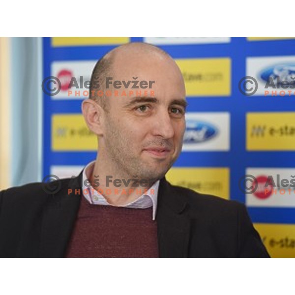 Josko Krizan at press conference in Planica on December 21, 2016