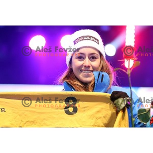 Public draw of starting numbers for 53. Golden Fox- Zlata Lisica Audi FIS Ski World Cup Giant Slalom in Maribor, Slovenia on January 6, 2017