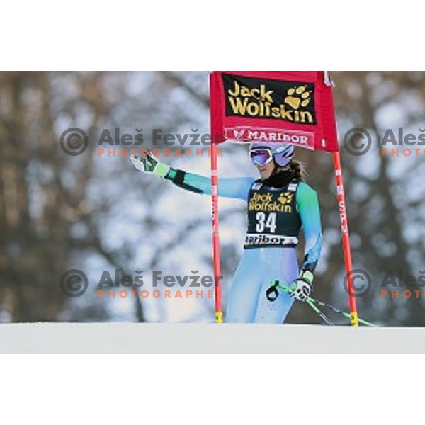 Tina Maze (SLO) finished her ski racing career at 53. Golden Fox- Zlata Lisica Audi FIS Ski World Cup Giant Slalom in Maribor, Slovenia on January 7, 2017