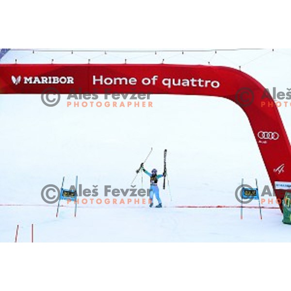 Tina Maze (SLO) finished her ski racing career at 53. Golden Fox- Zlata Lisica Audi FIS Ski World Cup Giant Slalom in Maribor, Slovenia on January 7, 2017