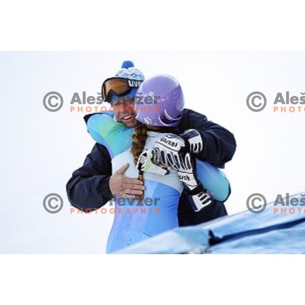 Tina Maze (SLO) finished her ski racing career at 53. Golden Fox- Zlata Lisica Audi FIS Ski World Cup Giant Slalom in Maribor, Slovenia on January 7, 2017