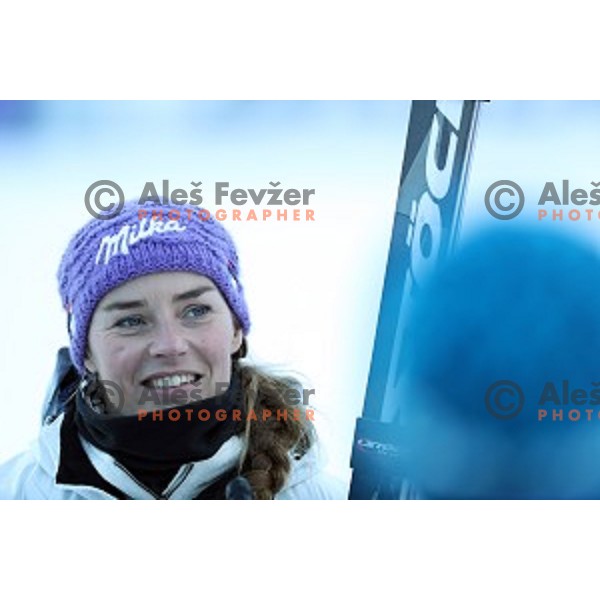 Tina Maze (SLO) finished her ski racing career at 53. Golden Fox- Zlata Lisica Audi FIS Ski World Cup Giant Slalom in Maribor, Slovenia on January 7, 2017