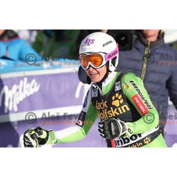 Tina Robnik (SLO) at 53. Golden Fox- Zlata Lisica Audi FIS Ski World Cup Giant Slalom in Maribor, Slovenia on January 6, 2017