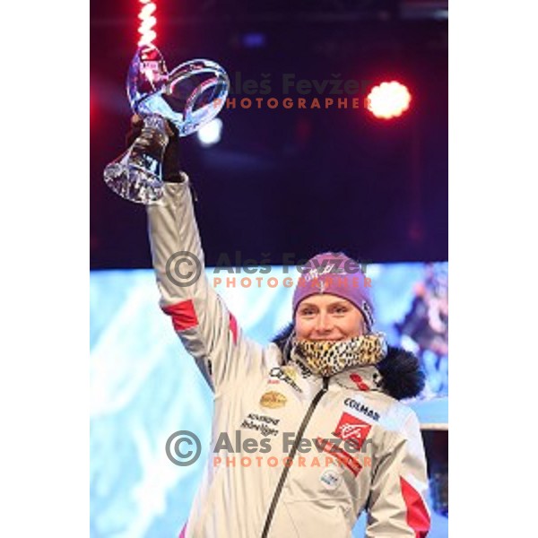 Public draw of starting numbers for 53. Golden Fox- Zlata Lisica Audi FIS Ski World Cup Slalom in Maribor, Slovenia on January 7, 2017