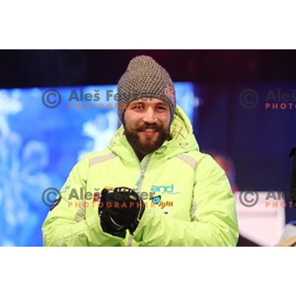 Public draw of starting numbers for 53. Golden Fox- Zlata Lisica Audi FIS Ski World Cup Slalom in Maribor, Slovenia on January 7, 2017