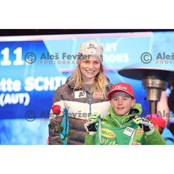 Public draw of starting numbers for 53. Golden Fox- Zlata Lisica Audi FIS Ski World Cup Slalom in Maribor, Slovenia on January 7, 2017