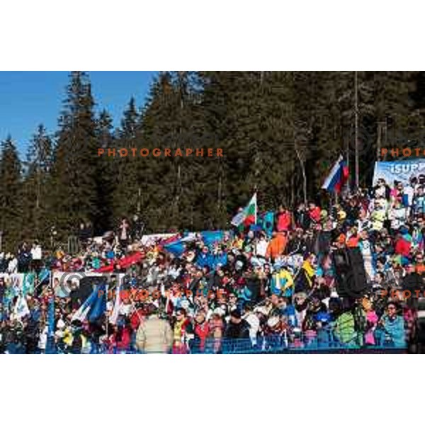 during the Rogla FIS Snowboard World Cup 2016/17 parallel giant slalom, Rogla, Slovenia, on January 28, 2017.