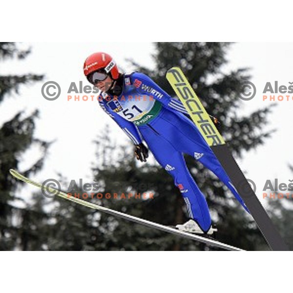 Carina Vogt (GER) at FIS Ski jumping Ladies World Cup in Ljubno, Slovenia on February 13, 2016
