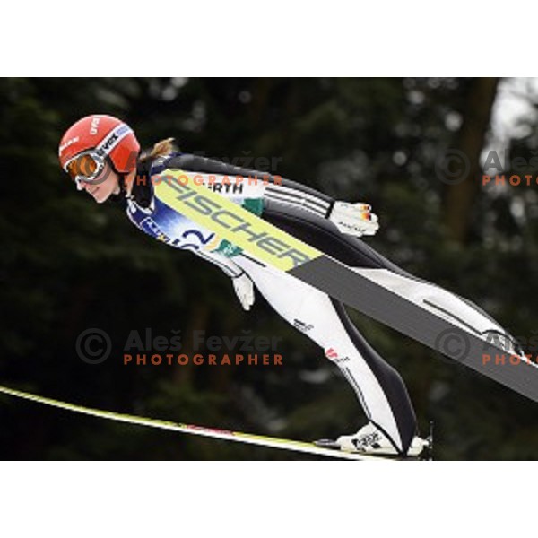 FIS Ski jumping Ladies World Cup in Ljubno, Slovenia on February 11, 2017