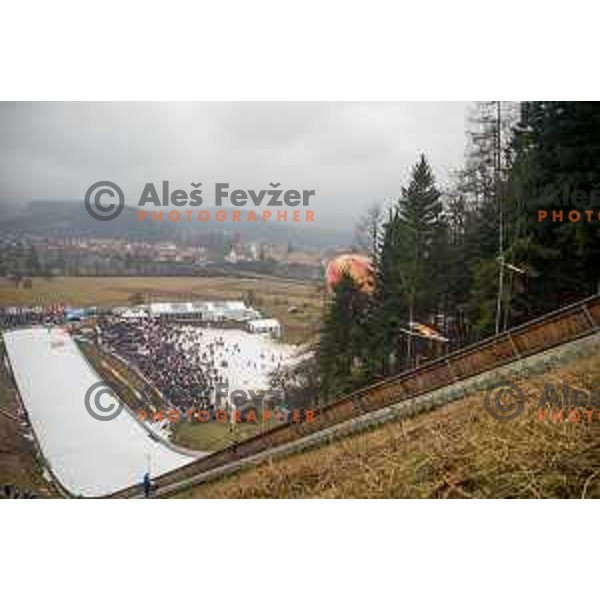 during the Ljubno Women\'s World Cup Ski Jumping, Ljubno, Slovenia, on February 12, 2017.