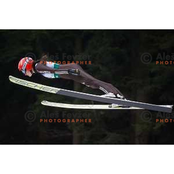during the Ljubno Women\'s World Cup Ski Jumping, Ljubno, Slovenia, on February 12, 2017.