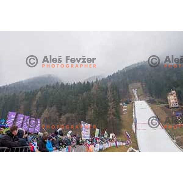 during the Ljubno Women\'s World Cup Ski Jumping, Ljubno, Slovenia, on February 12, 2017.