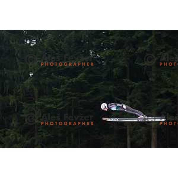 during the Ljubno Women\'s World Cup Ski Jumping, Ljubno, Slovenia, on February 12, 2017.