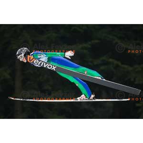 during the Ljubno Women\'s World Cup Ski Jumping, Ljubno, Slovenia, on February 12, 2017.
