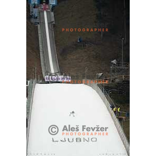 during the Ljubno Women\'s World Cup Ski Jumping, Ljubno, Slovenia, on February 12, 2017.