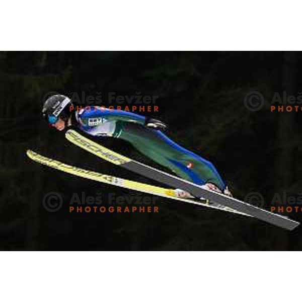 during the Ljubno Women\'s World Cup Ski Jumping, Ljubno, Slovenia, on February 12, 2017.