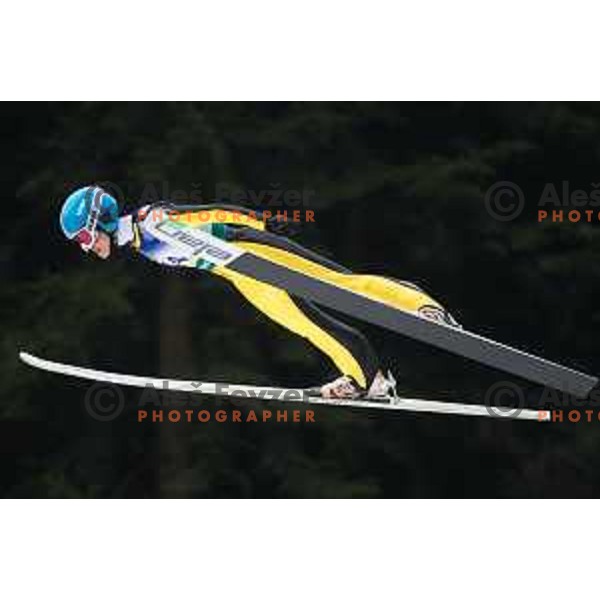 during the Ljubno Women\'s World Cup Ski Jumping, Ljubno, Slovenia, on February 12, 2017.