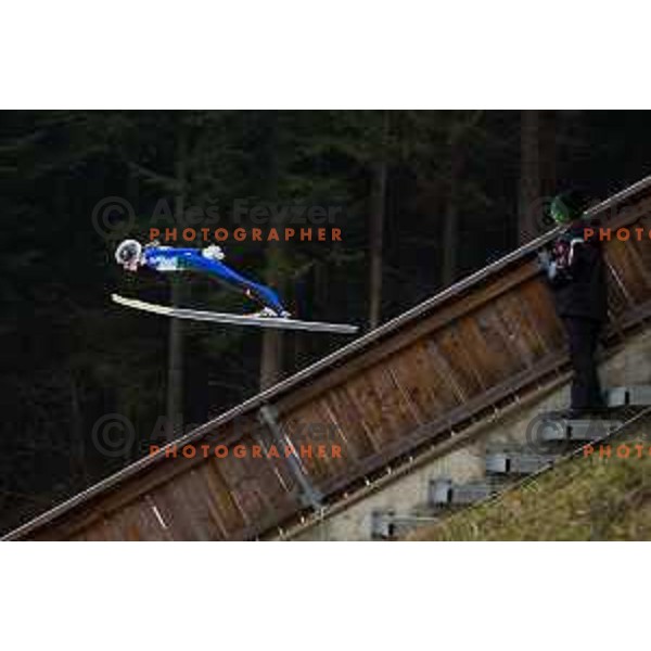 during the Ljubno Women\'s World Cup Ski Jumping, Ljubno, Slovenia, on February 12, 2017.