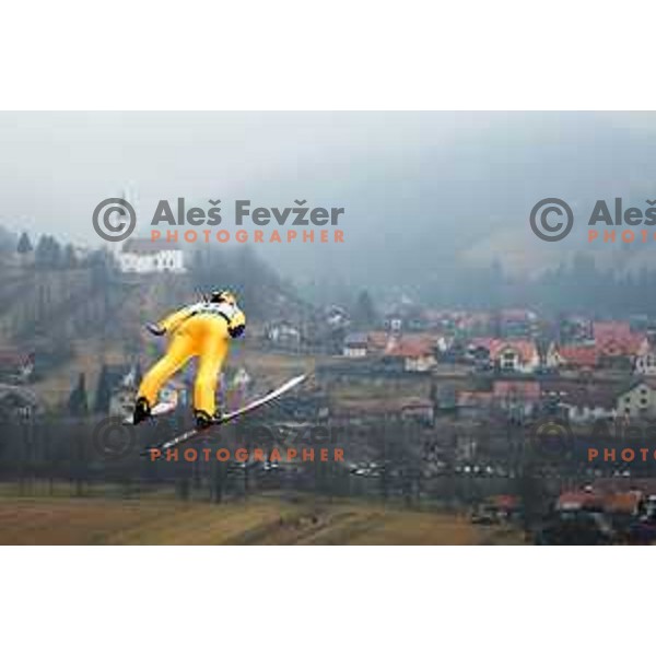 during the Ljubno Women\'s World Cup Ski Jumping, Ljubno, Slovenia, on February 12, 2017.