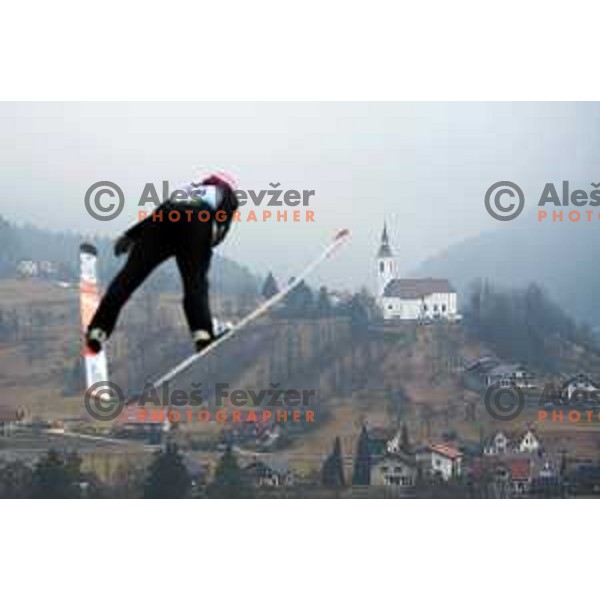 during the Ljubno Women\'s World Cup Ski Jumping, Ljubno, Slovenia, on February 12, 2017.