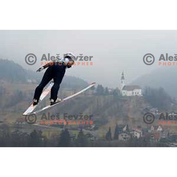 during the Ljubno Women\'s World Cup Ski Jumping, Ljubno, Slovenia, on February 12, 2017.