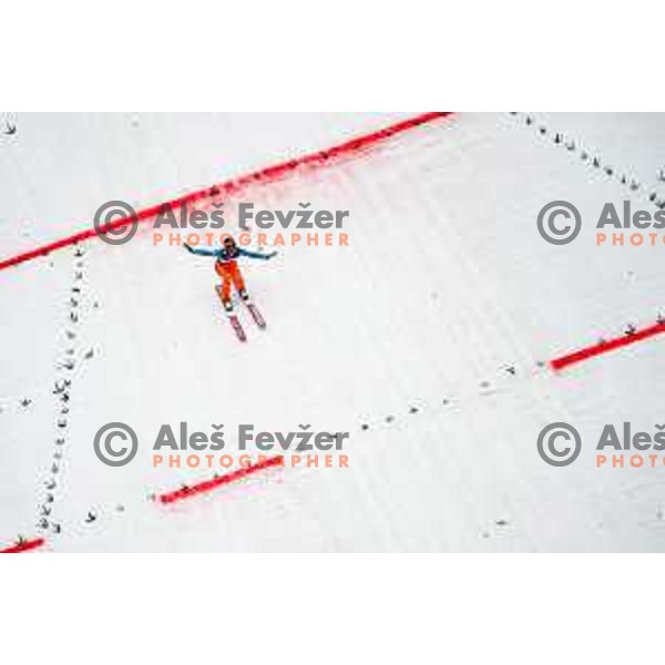 during the Ljubno Women\'s World Cup Ski Jumping, Ljubno, Slovenia, on February 12, 2017.