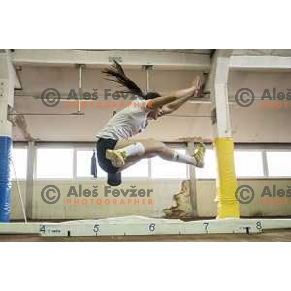 competes in National Athletics Indoor Championship in Celje, February 18th, 2017