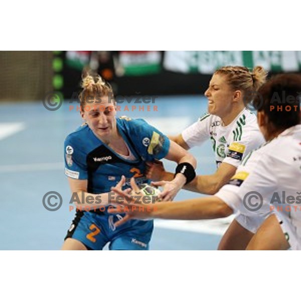 Tamara Georgijev of Krim Mercator during EHF Women\'s Champions league handball match between RK Krim Mercator and Gyori Audi Eto in Kodeljevo Hall, Ljubljana, Slovenia on February 25, 2017