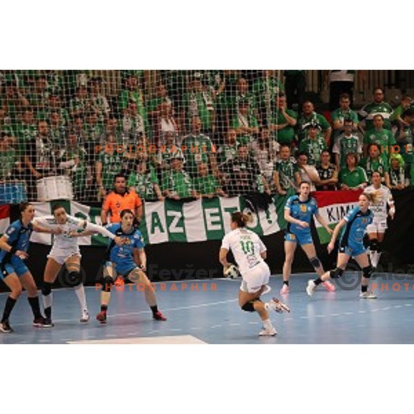 EHF Women\'s Champions league handball match between RK Krim Mercator and Gyori Audi Eto in Kodeljevo Hall, Ljubljana, Slovenia on February 25, 2017