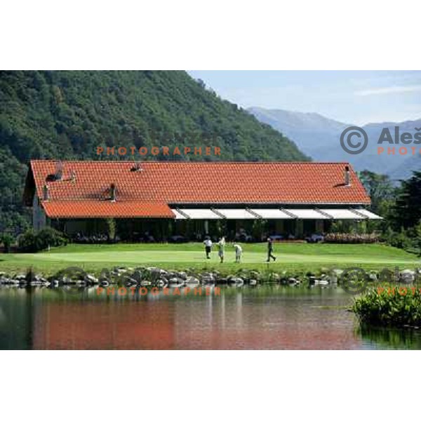 Club house at golf course Gerre Losone, Switzerland. Photo by Ales Fevzer 