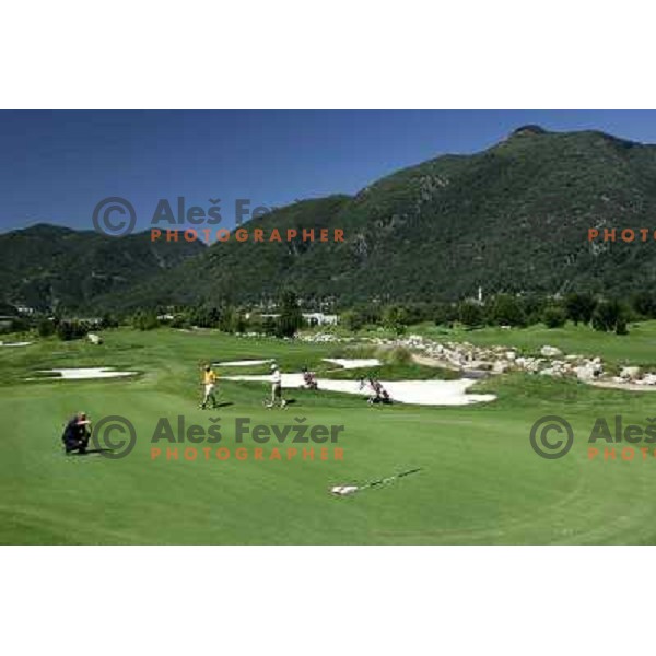 golf course Gerre Losone, Switzerland. Photo by Ales Fevzer 