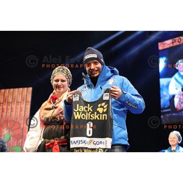 public draw for AUDI FIS Ski World Cup Slalom for 56.Vitranc Cup in Kranjska gora, Slovenia on March 4, 2017