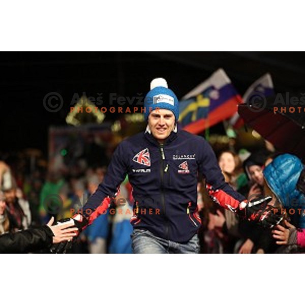 public draw for AUDI FIS Ski World Cup Slalom for 56.Vitranc Cup in Kranjska gora, Slovenia on March 4, 2017