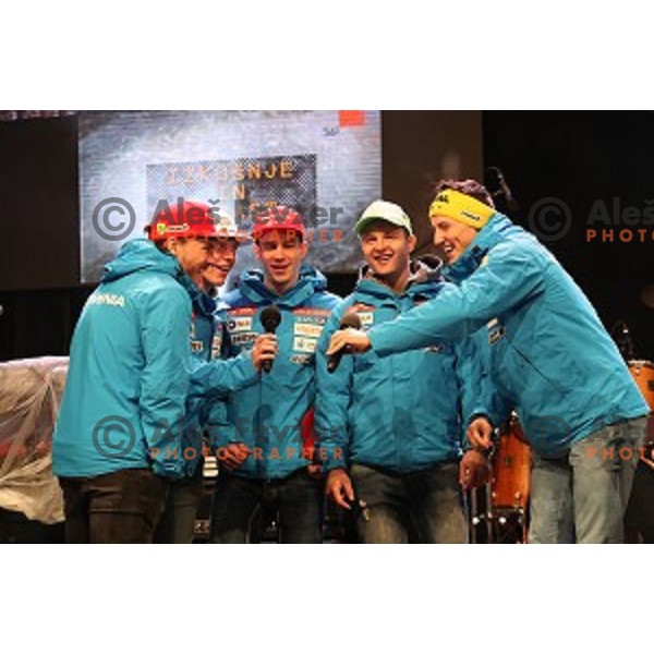 public draw for AUDI FIS Ski World Cup Slalom for 56.Vitranc Cup in Kranjska gora, Slovenia on March 4, 2017