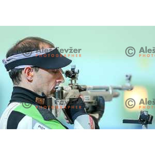 Markoja of team Slovenia during European Championship 2017 shooting 10 meters, Hotel Dras, Maribor, Slovenia on March 10, 2017