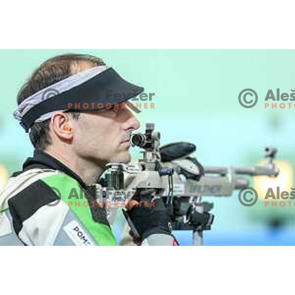 Markoja of team Slovenia during European Championship 2017 shooting 10 meters, Hotel Dras, Maribor, Slovenia on March 10, 2017
