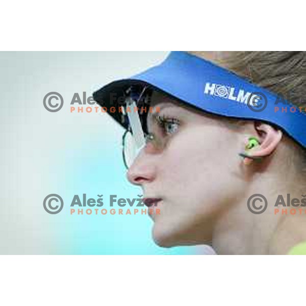 Vodeb of team Slovenia during European Championship 2017 shooting 10 meters, Hotel Dras, Maribor, Slovenia on March 10, 2017