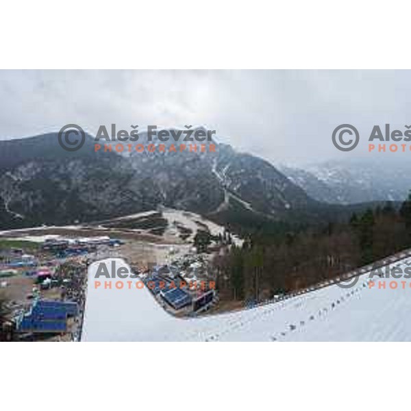 during the test day before Men\'s World Cup Ski Flying Final Planica 2017, Planica, Slovenia, on March 22, 2017.