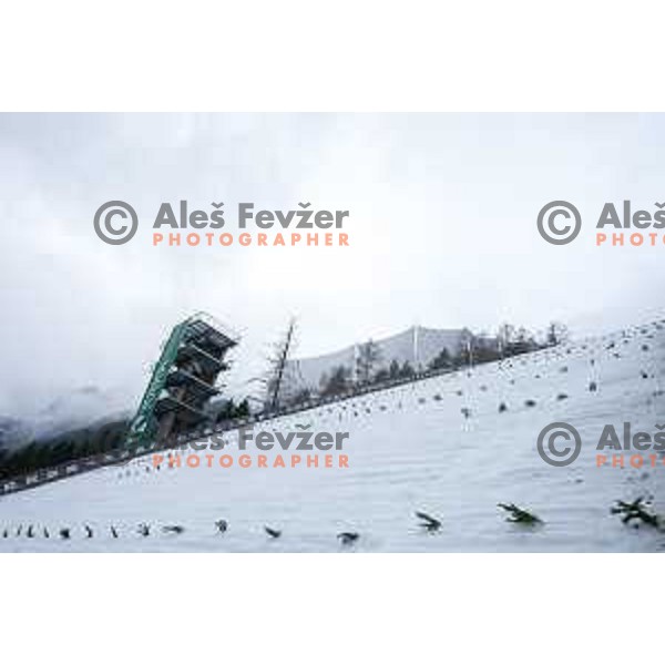 during the test day before Men\'s World Cup Ski Flying Final Planica 2017, Planica, Slovenia, on March 22, 2017.